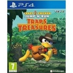 Crazy Chicken: Traps And Treasures box art