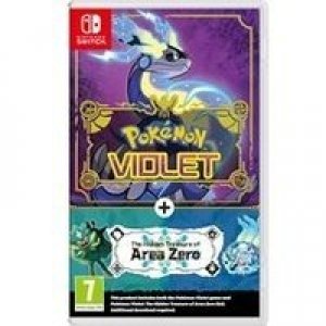 Pokemon Violet + The Hidden Treasure of Area Zero DLC (Switch) box art